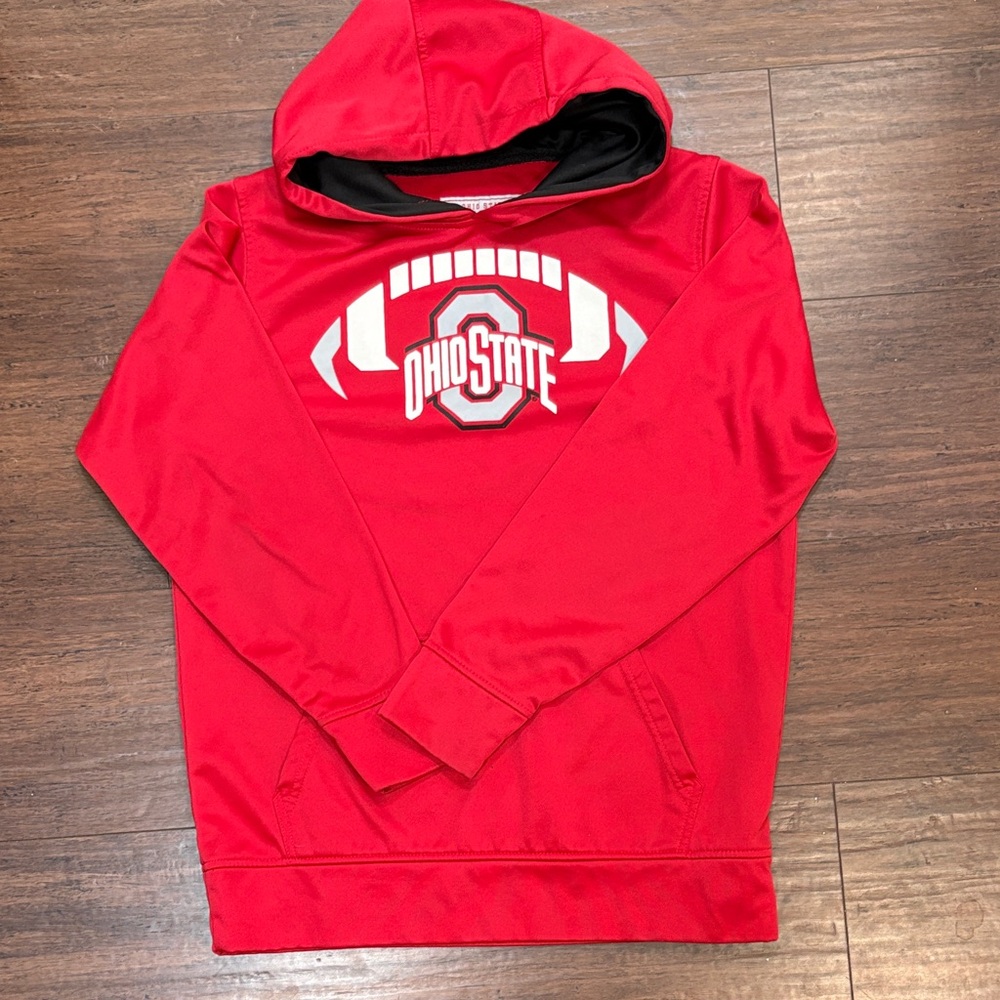 Ohio State Kids Red Hooded Sweatshirt